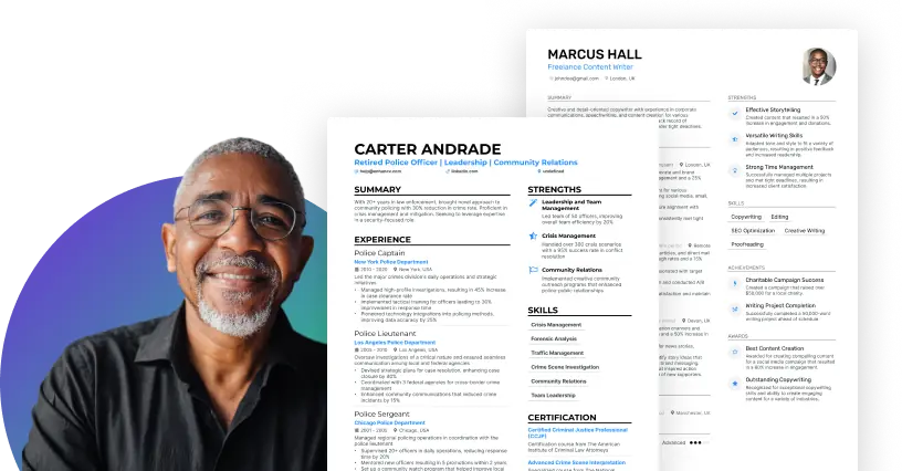 Professionals seeking structure & ATS-friendly resumes