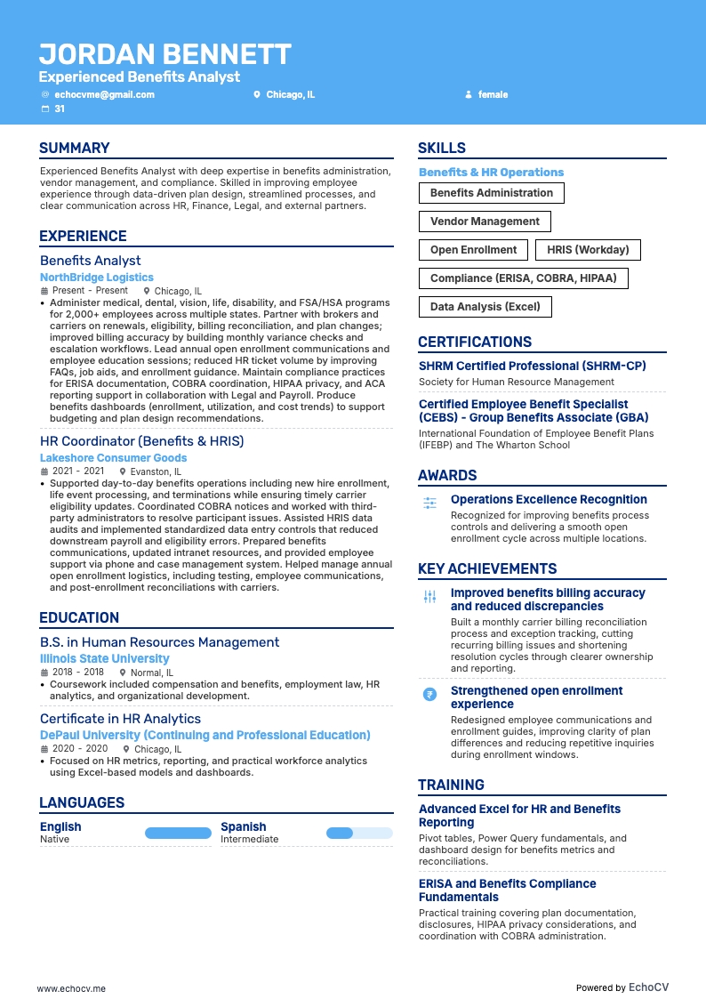 資深福利分析師