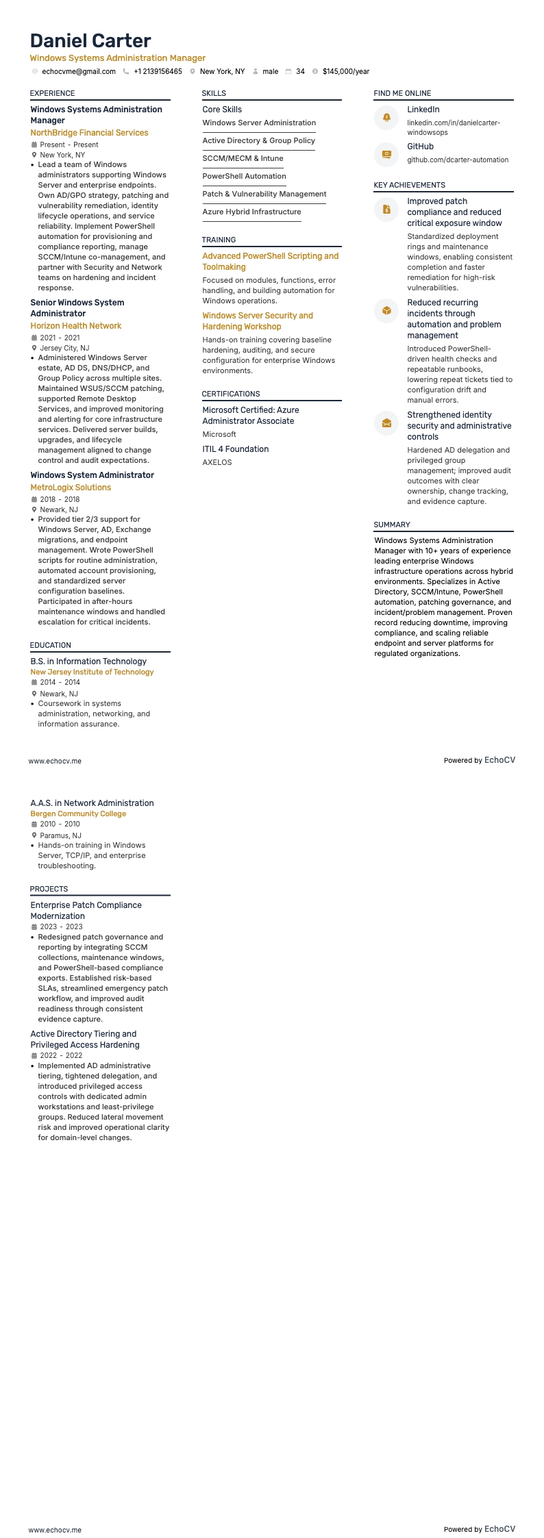 Prévia completa de Gerente de Administração de Sistemas Windows