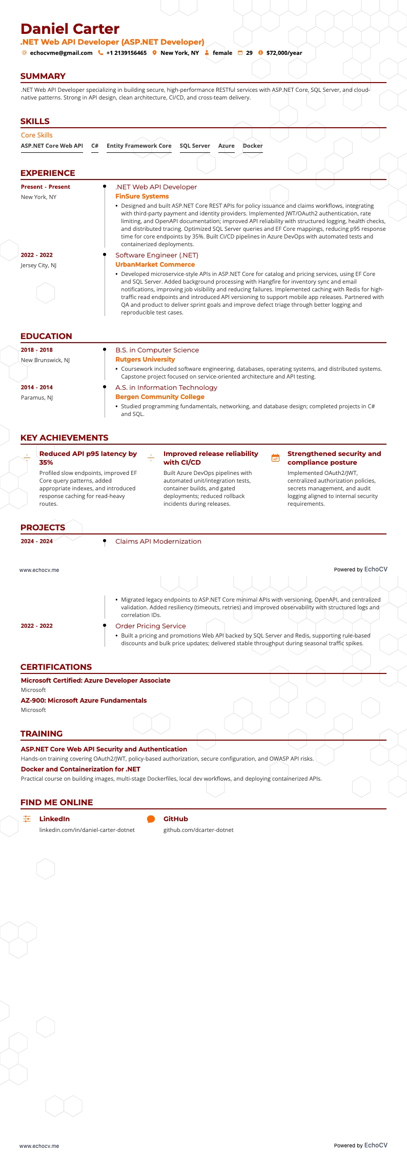 .NET Web API-ontwikkelaar