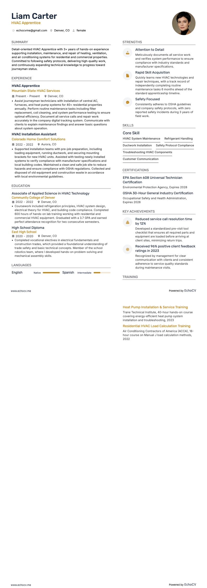 Prévia completa de Aprendiz de HVAC