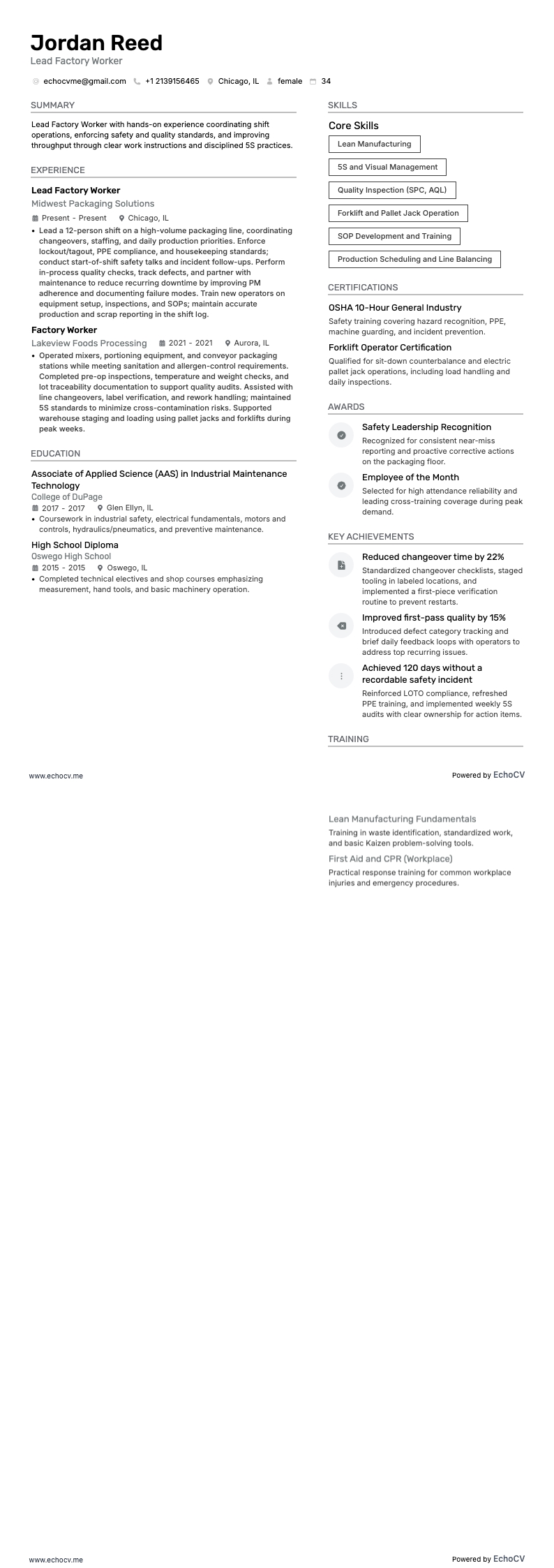 Lead Factory Worker full preview