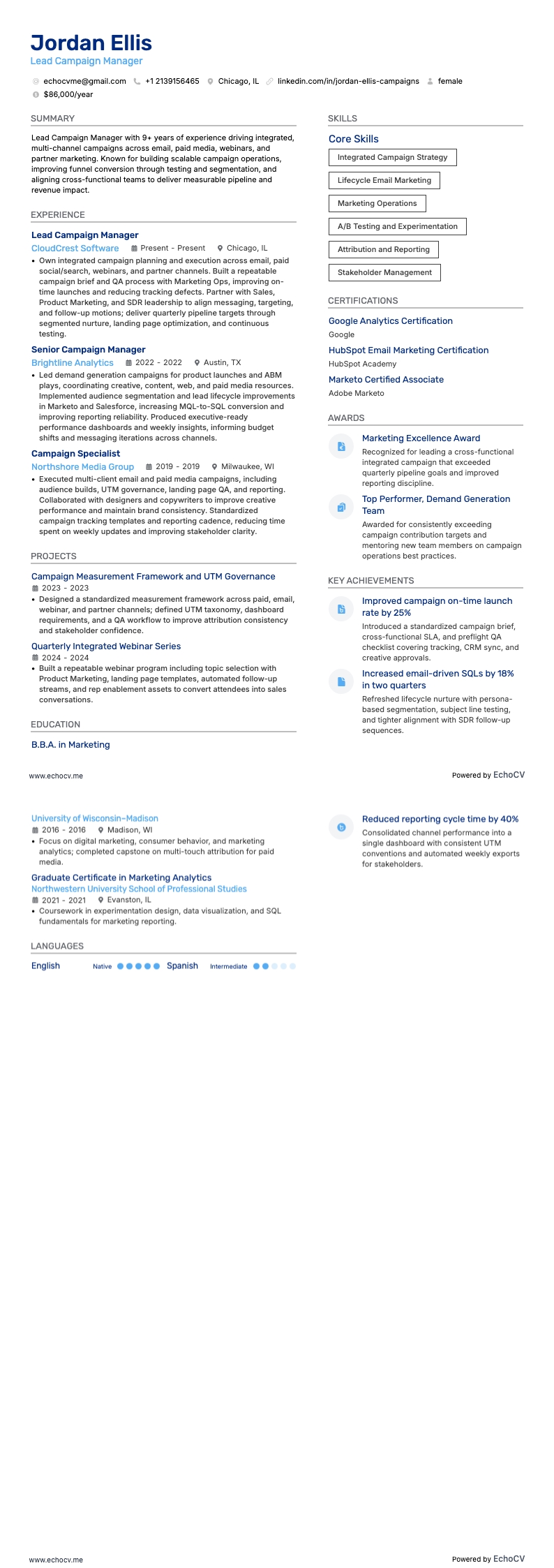 高级活动经理 完整预览