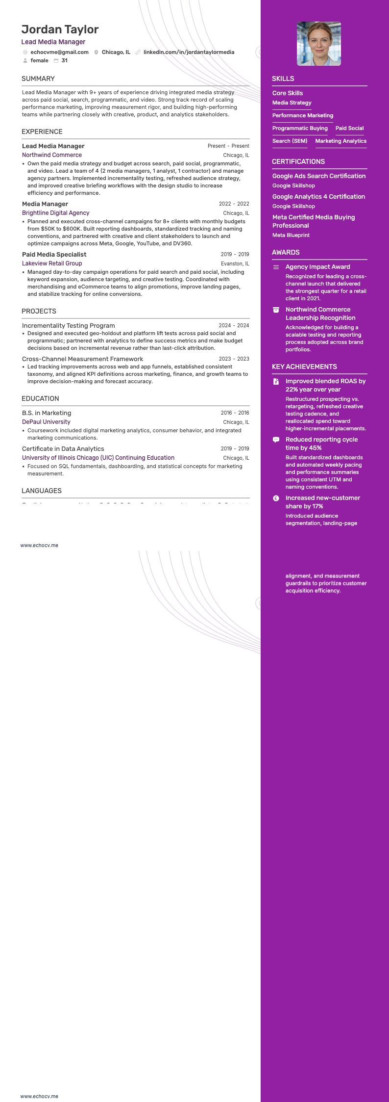 Lead Media Manager full preview