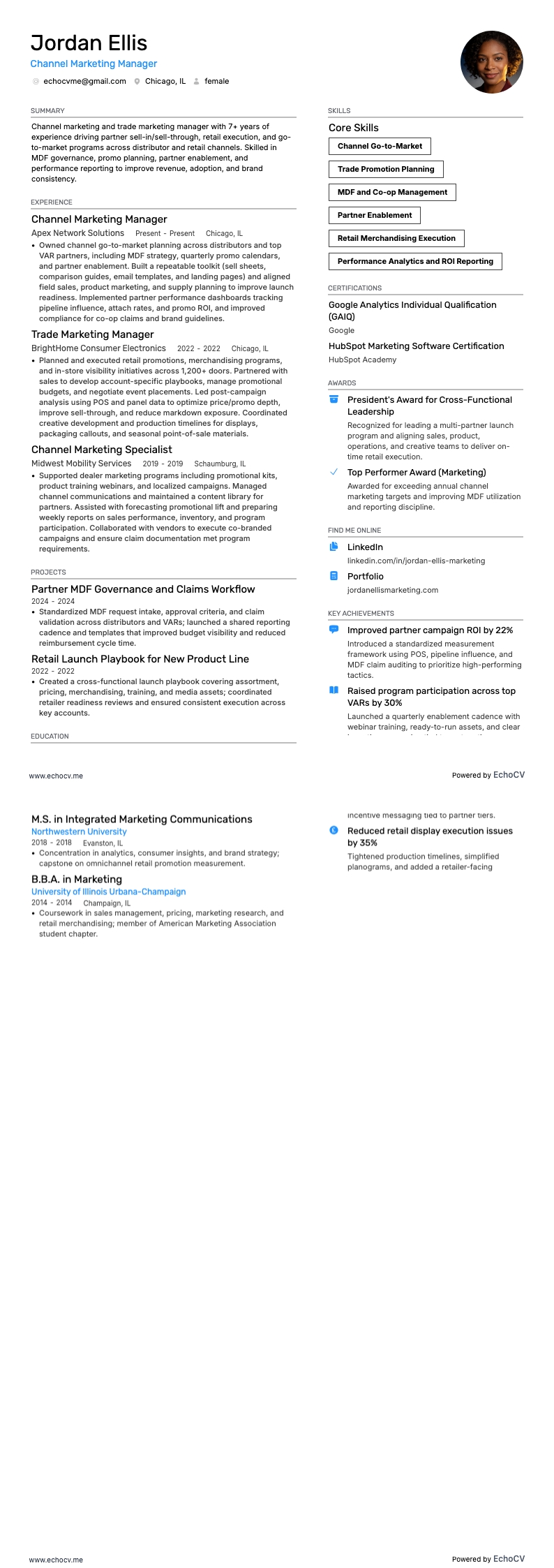 Gerente de Marketing de Canal