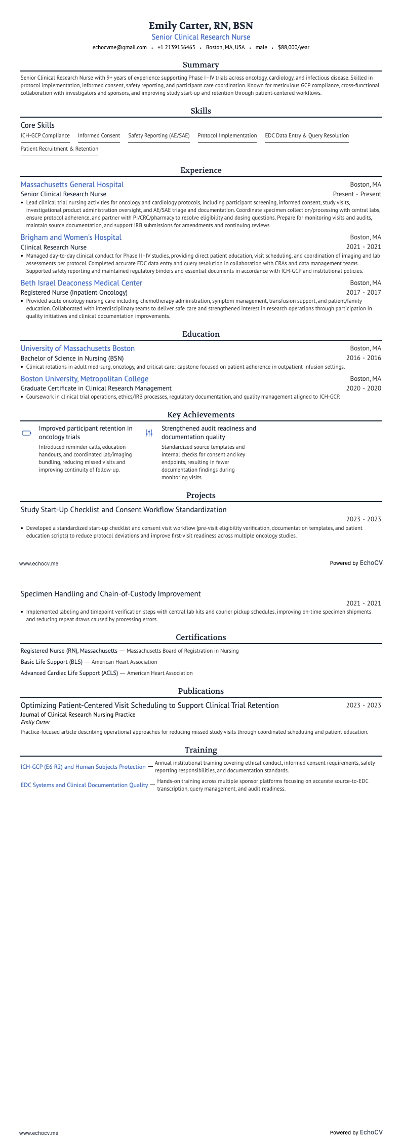 Điều dưỡng nghiên cứu lâm sàng cấp cao