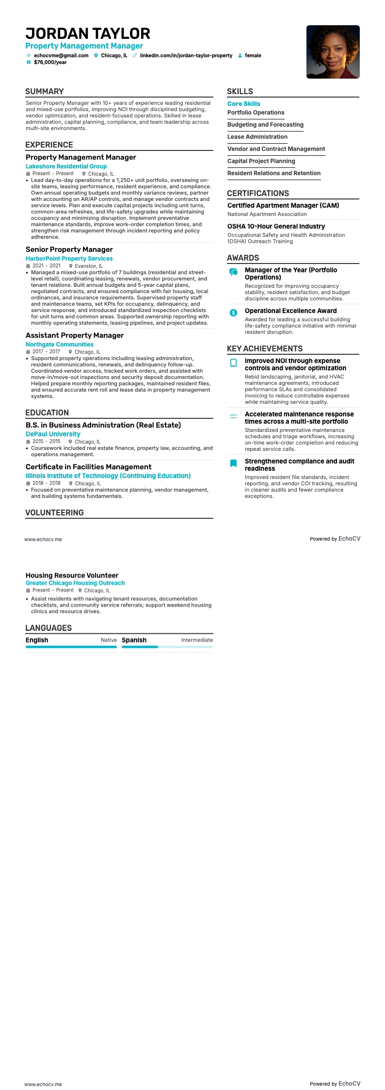 Property Management Manager full preview