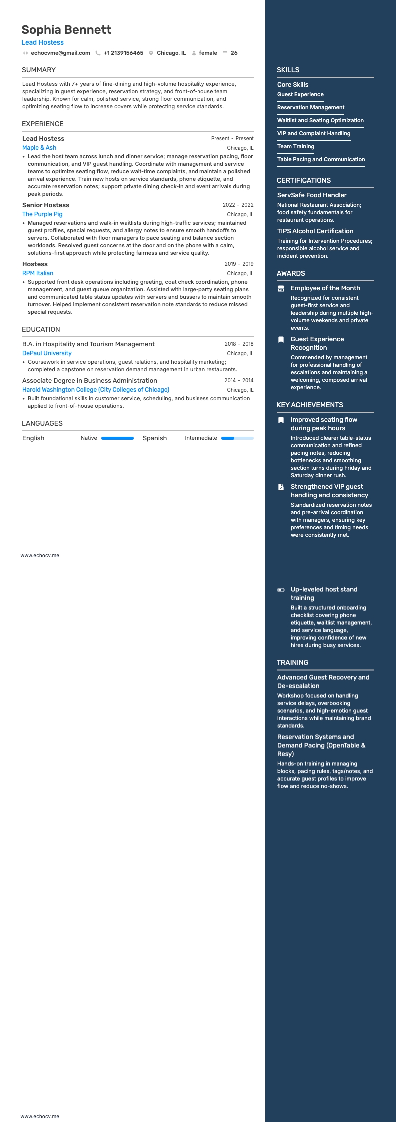 リードホステス