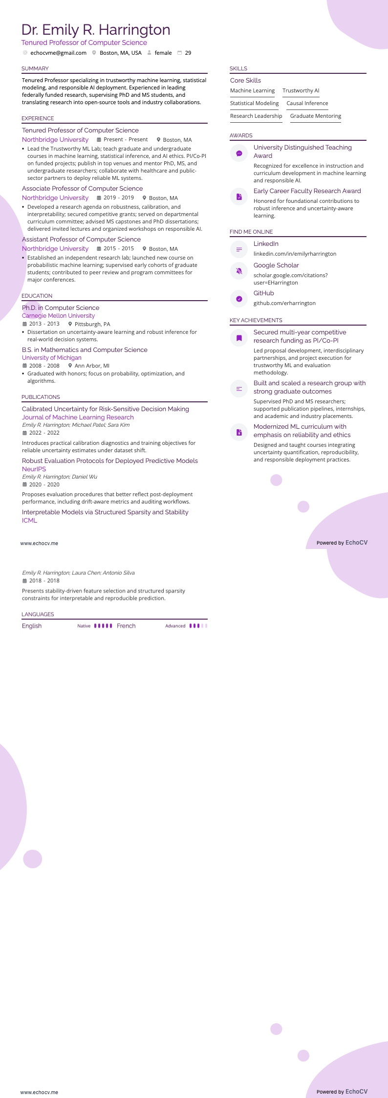 Tenured Professor full preview