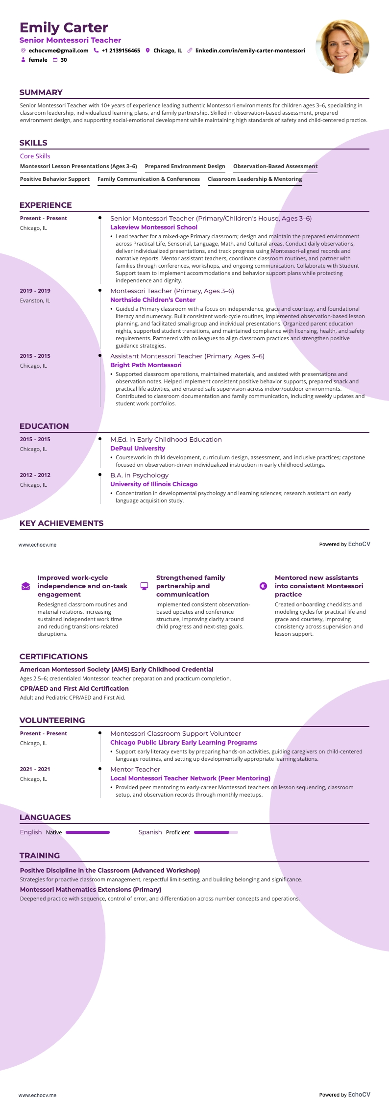 시니어 몬테소리 교사 전체 미리보기