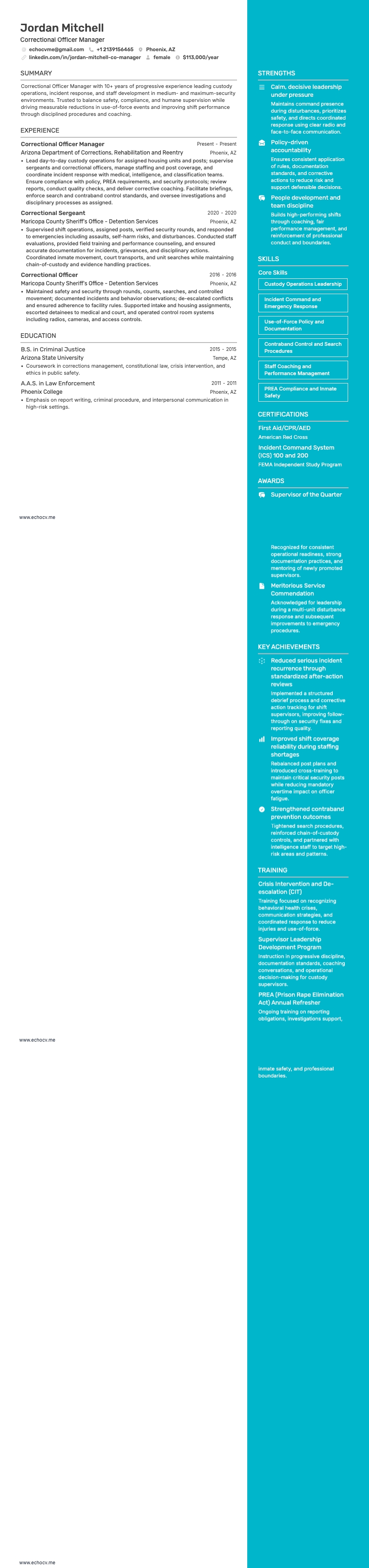 惩教官经理 完整预览