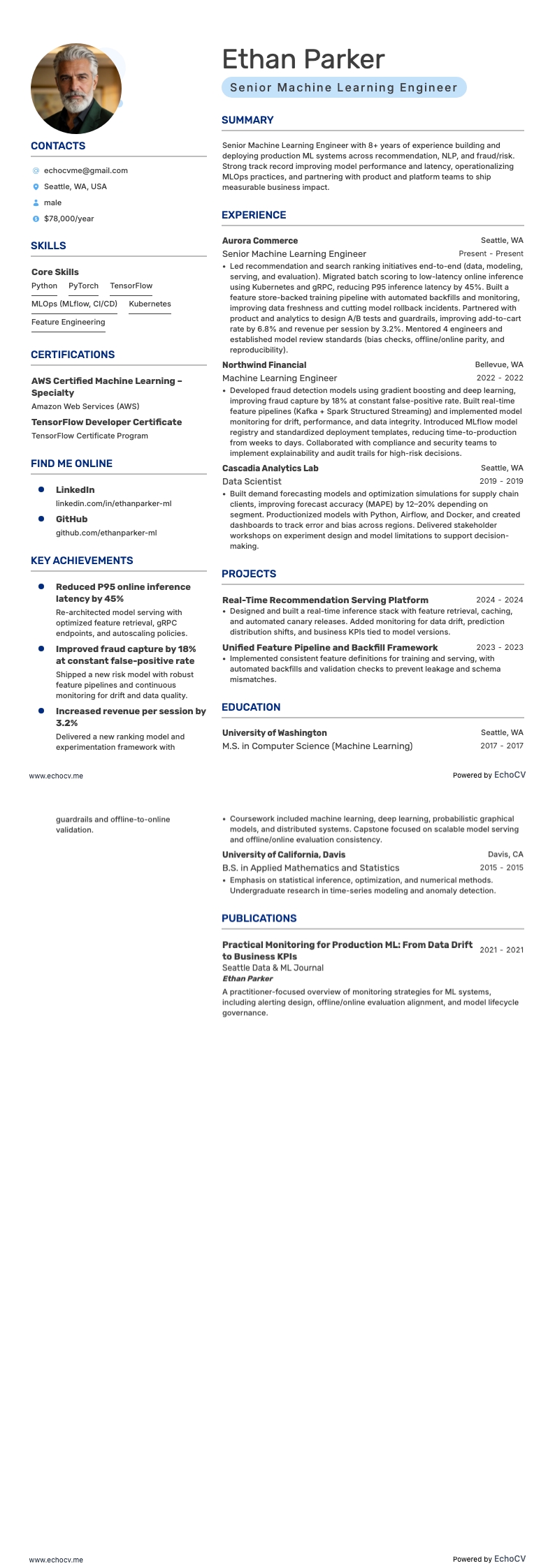 Senior Machine Learning Engineer