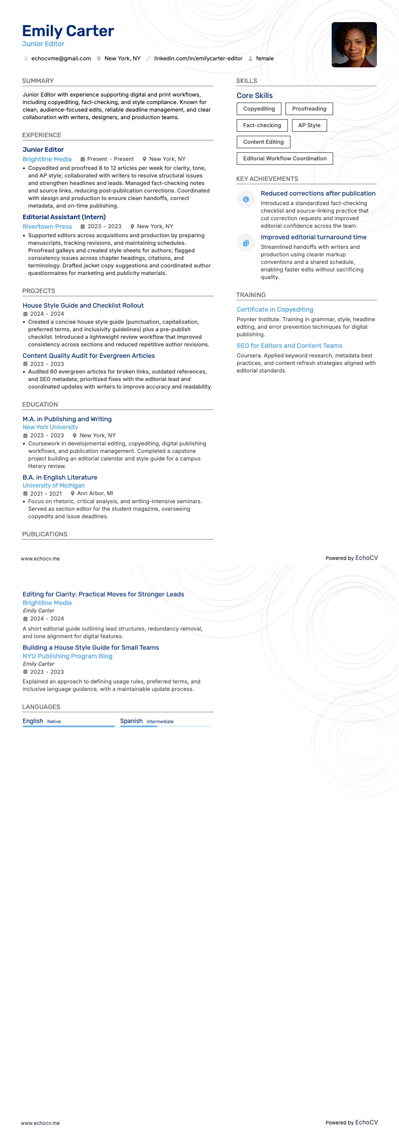 Junior Editor full preview