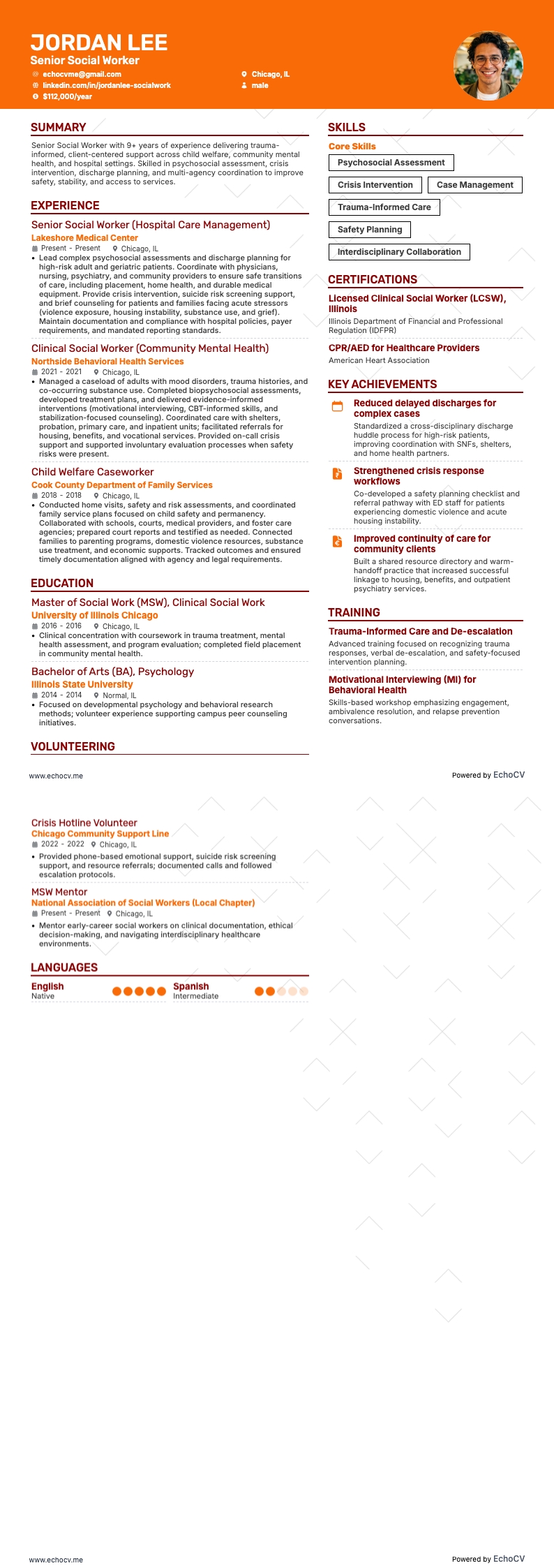 Senior Social Worker full preview