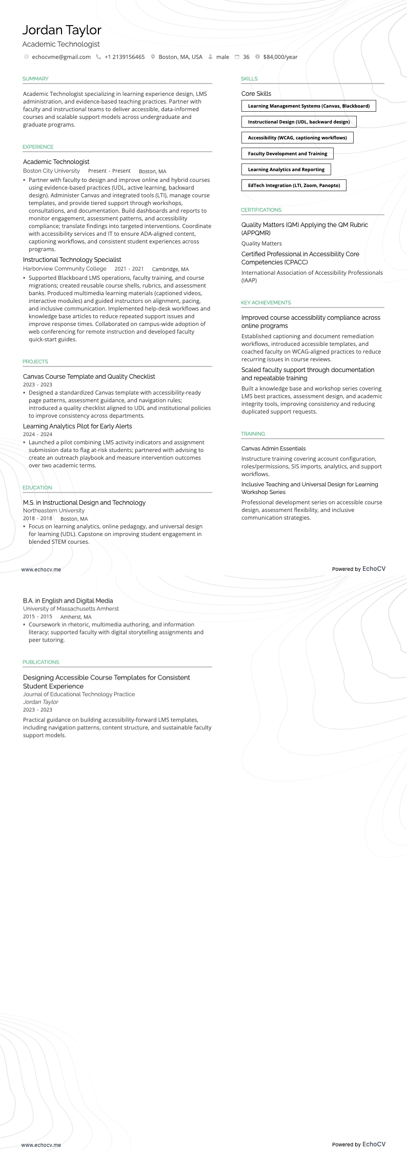 Technologue académique