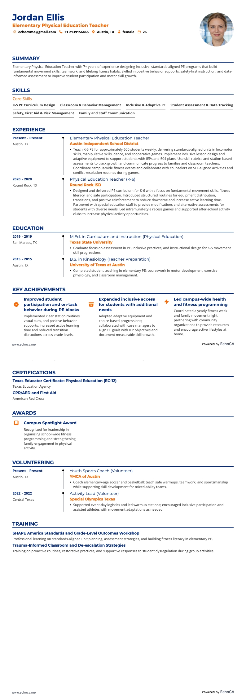 Professor de Educação Física do ensino fundamental
