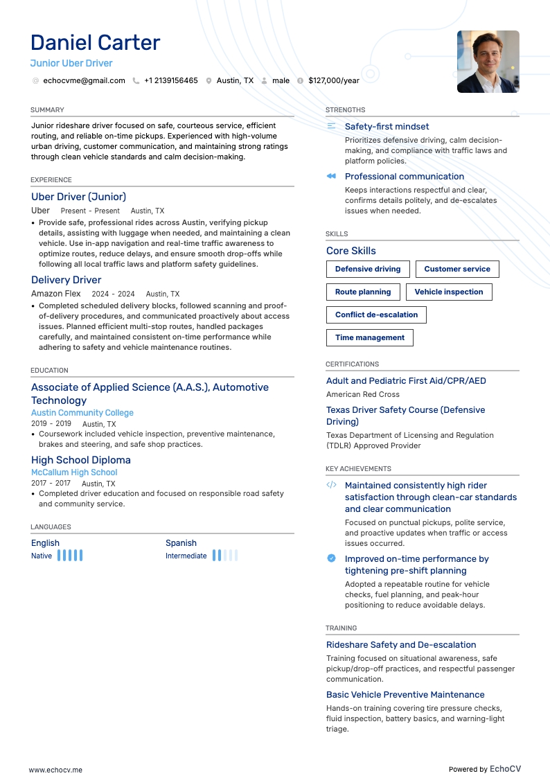Junior Uber Driver full preview