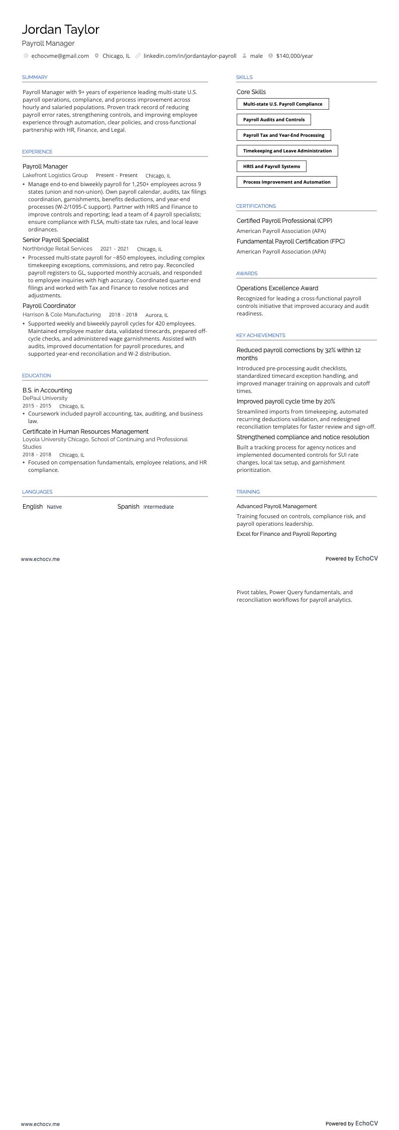 薪資經理 完整預覽