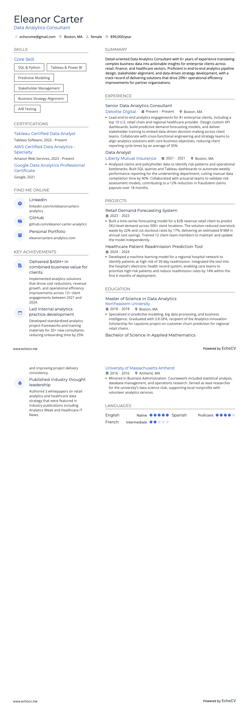 데이터 분석 컨설턴트