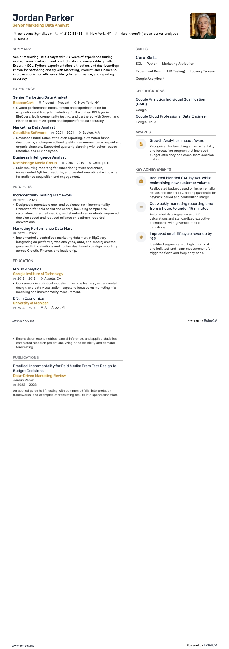 Xem trước đầy đủ Chuyên viên phân tích dữ liệu tiếp thị cấp cao