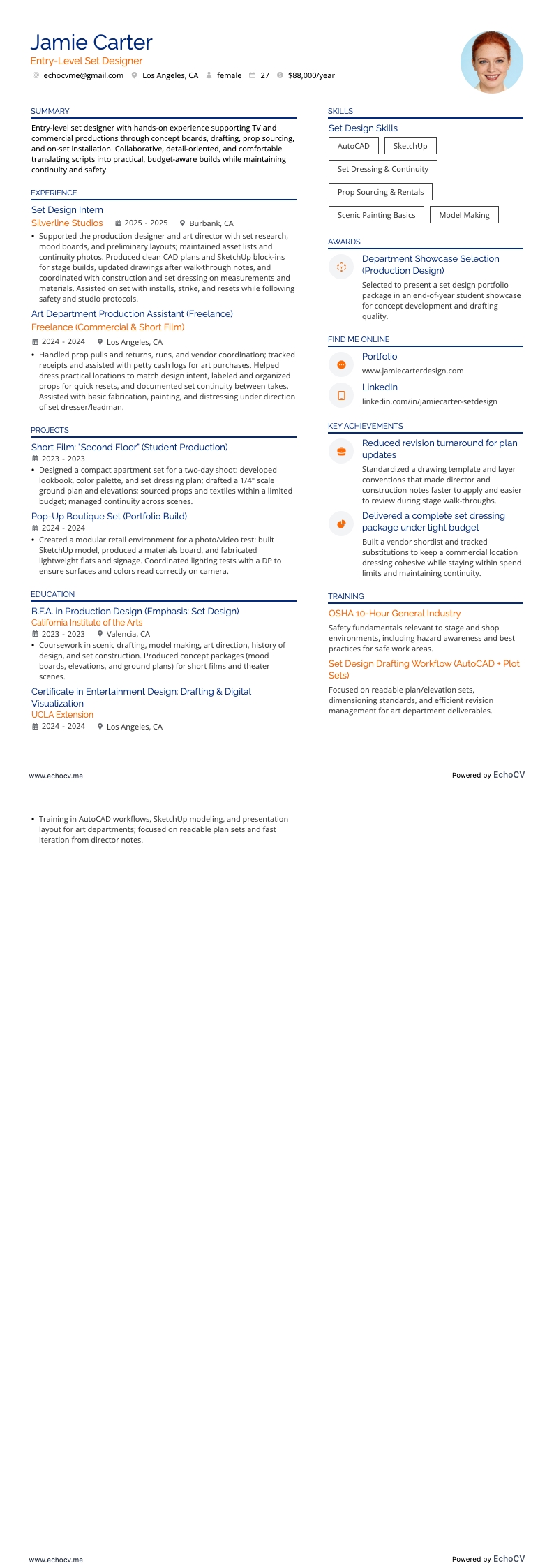 Bühnenbildner/in (Einstiegsposition) Vollvorschau